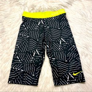 Nike | Shorts | Nike Pro Drifit Knee Length Spandex Shorts M | Poshmark